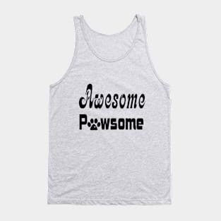 Awesome Pawsome Tank Top